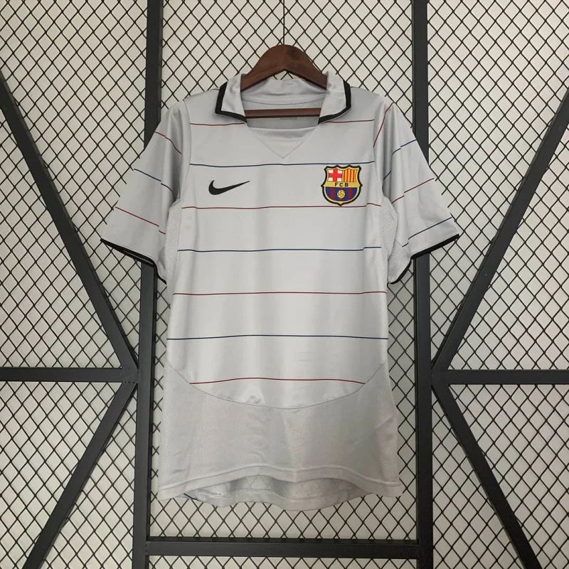 Barcelona Retro Nike Away Football Shirt 2003-04