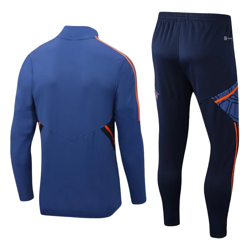 Manchester United Half-Pull Training Jersey Grey Basket Football Jersey 2022/2023