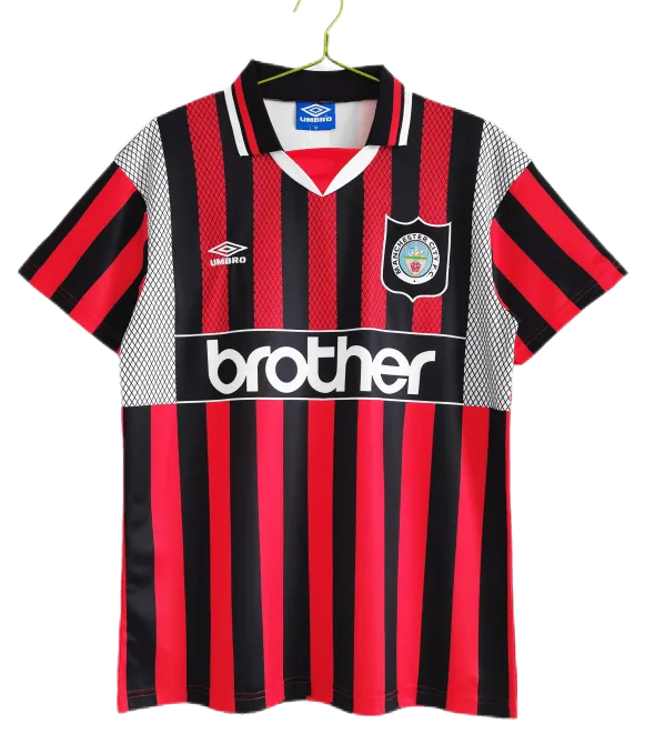 Manchester City 1994/96 Retro Jersey Away