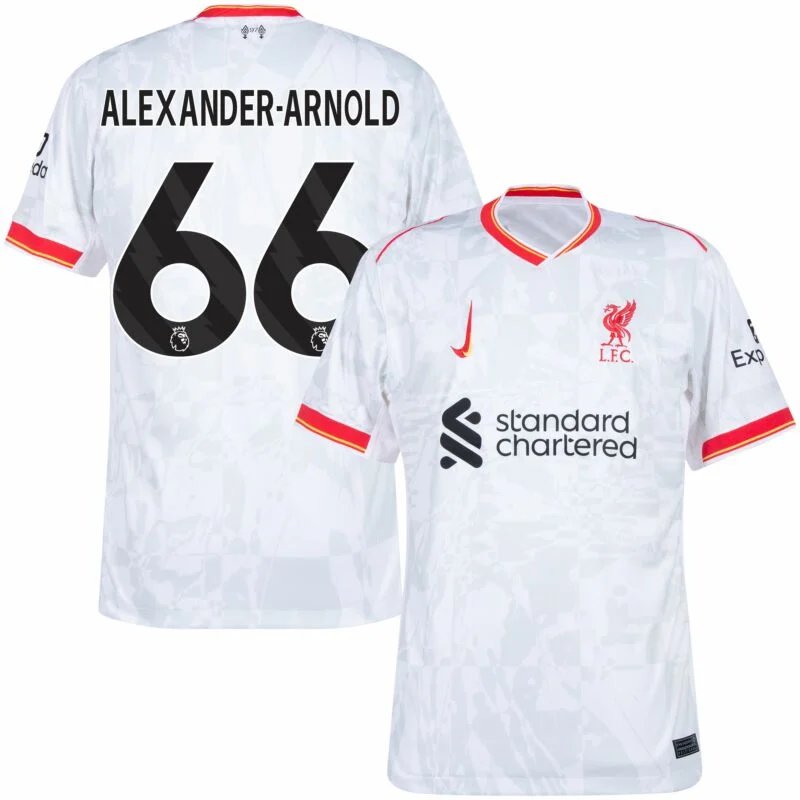 Liverpool Third Away Alexander-Arnold 66 Shirt 2024-2025 (Premier League) Size S-4XL