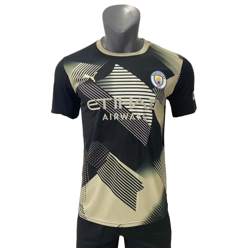 Manchester City Black And Yellow Concept Version Football Jersey 2025/2026 Player Version