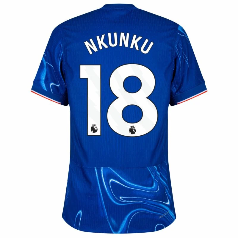 Chelsea Home Nkunku 18 Shirt 2024-2025 Player version Size：S-XXL