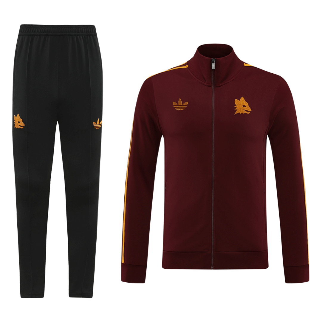 Roma long sleeve football jersey training sportswear 24-25