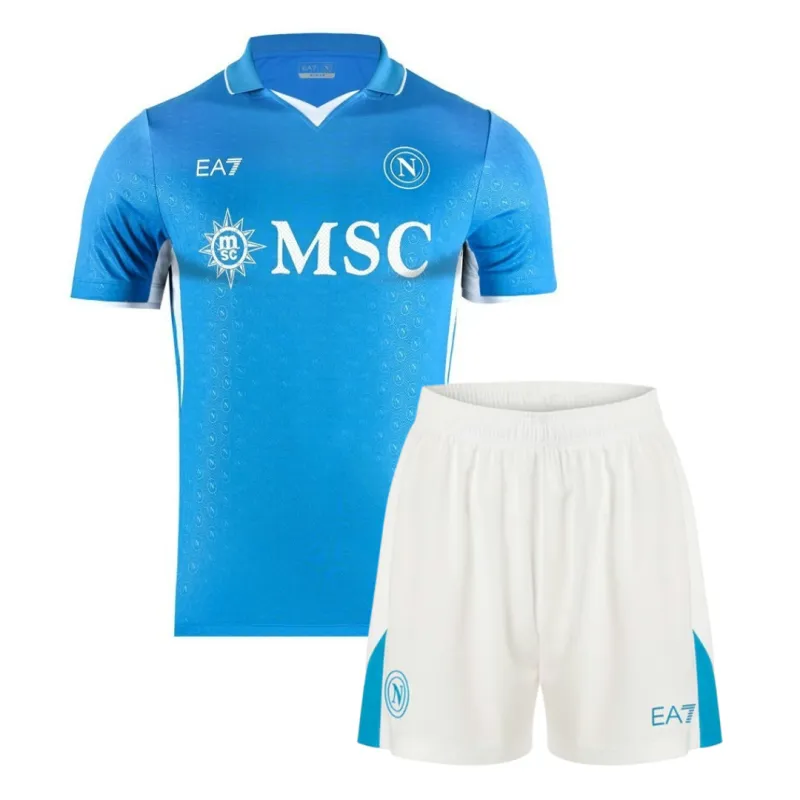 Napoli Home Kit(Jersey+Shorts) 2024-25