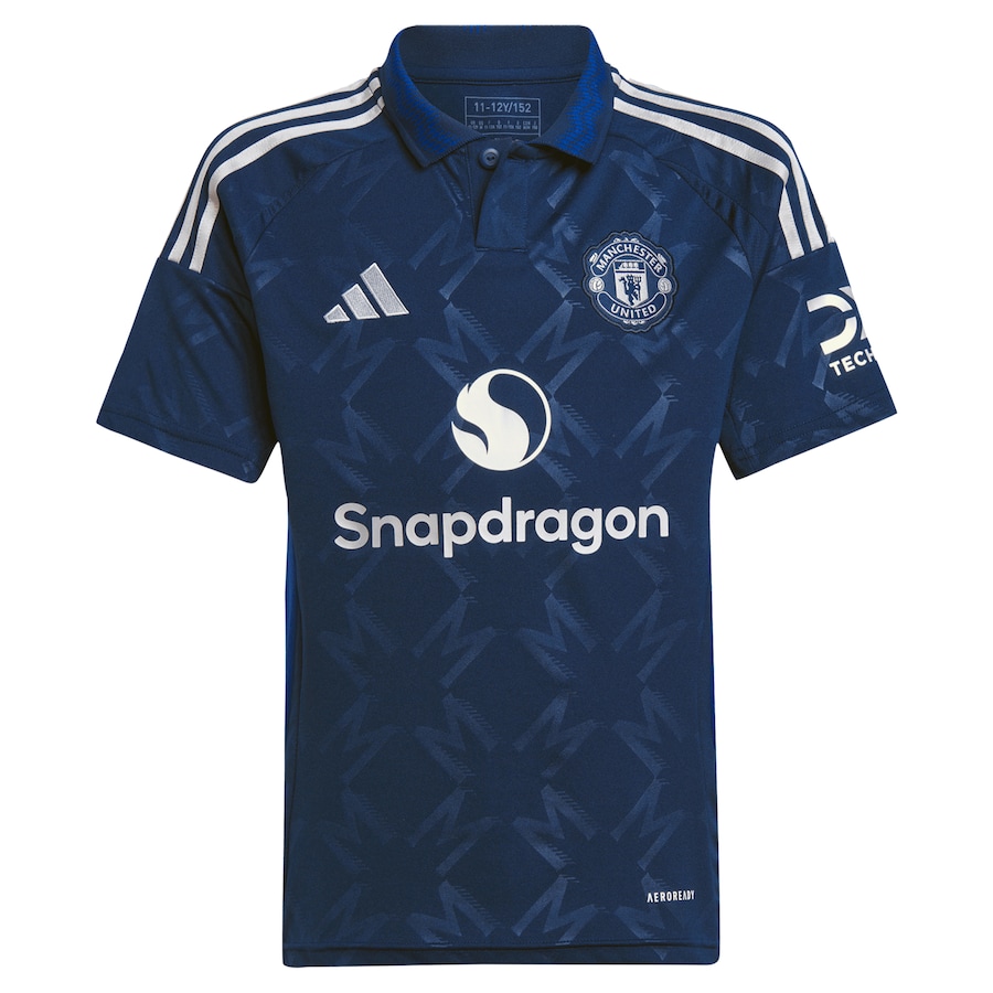 B.FERNANDES #8 Manchester United Away Jersey 2024-25