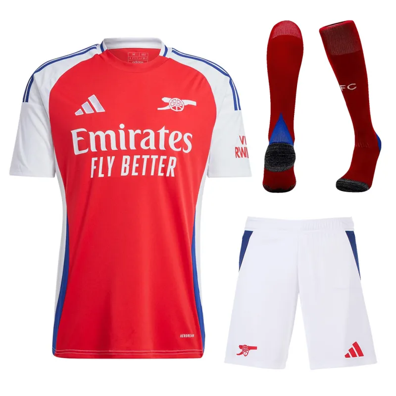 Arsenal Home Whole Kit(Jersey+Shorts+Socks) 2024-25