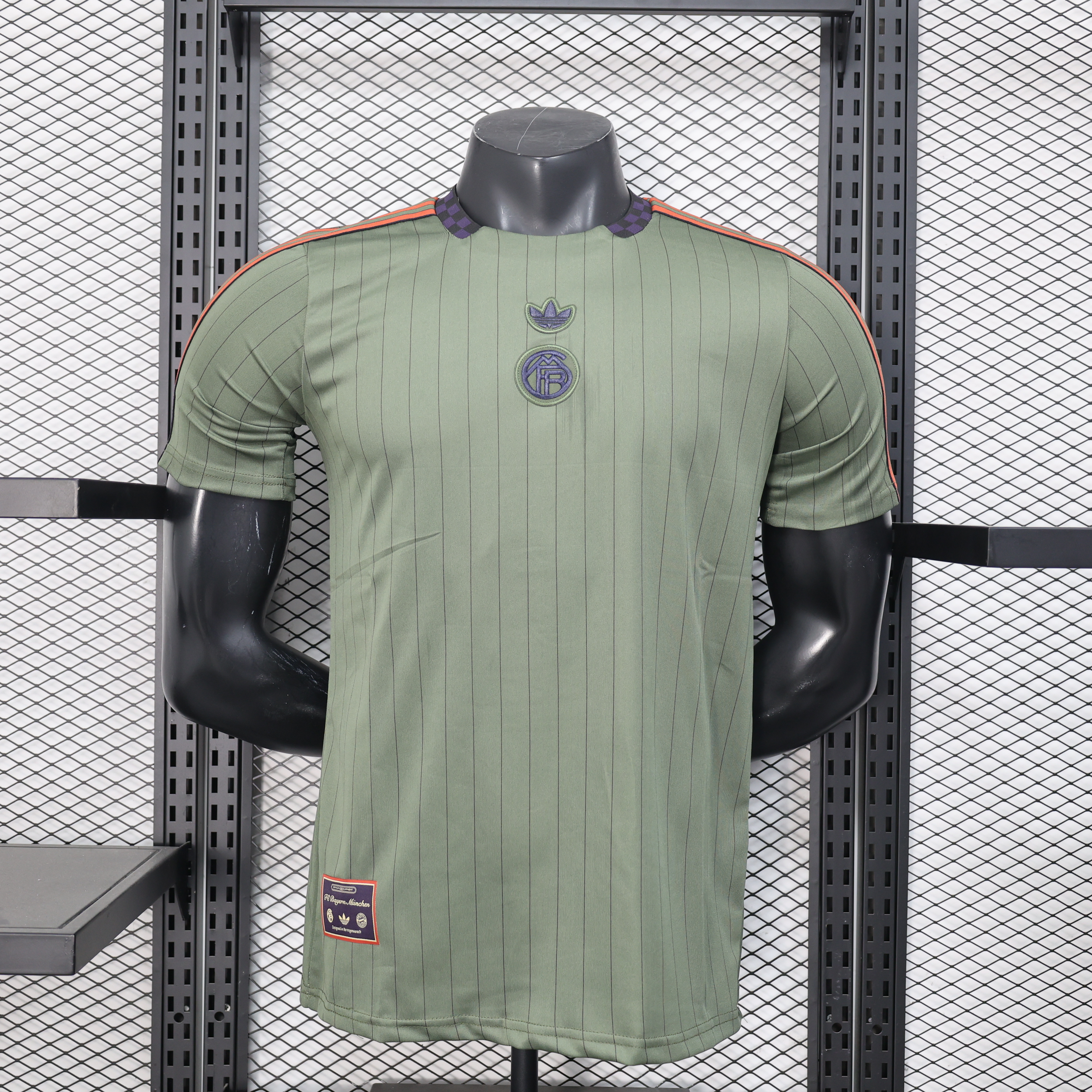 Player Version 25-26 Bayern Munich Grass Green Casual Jersey