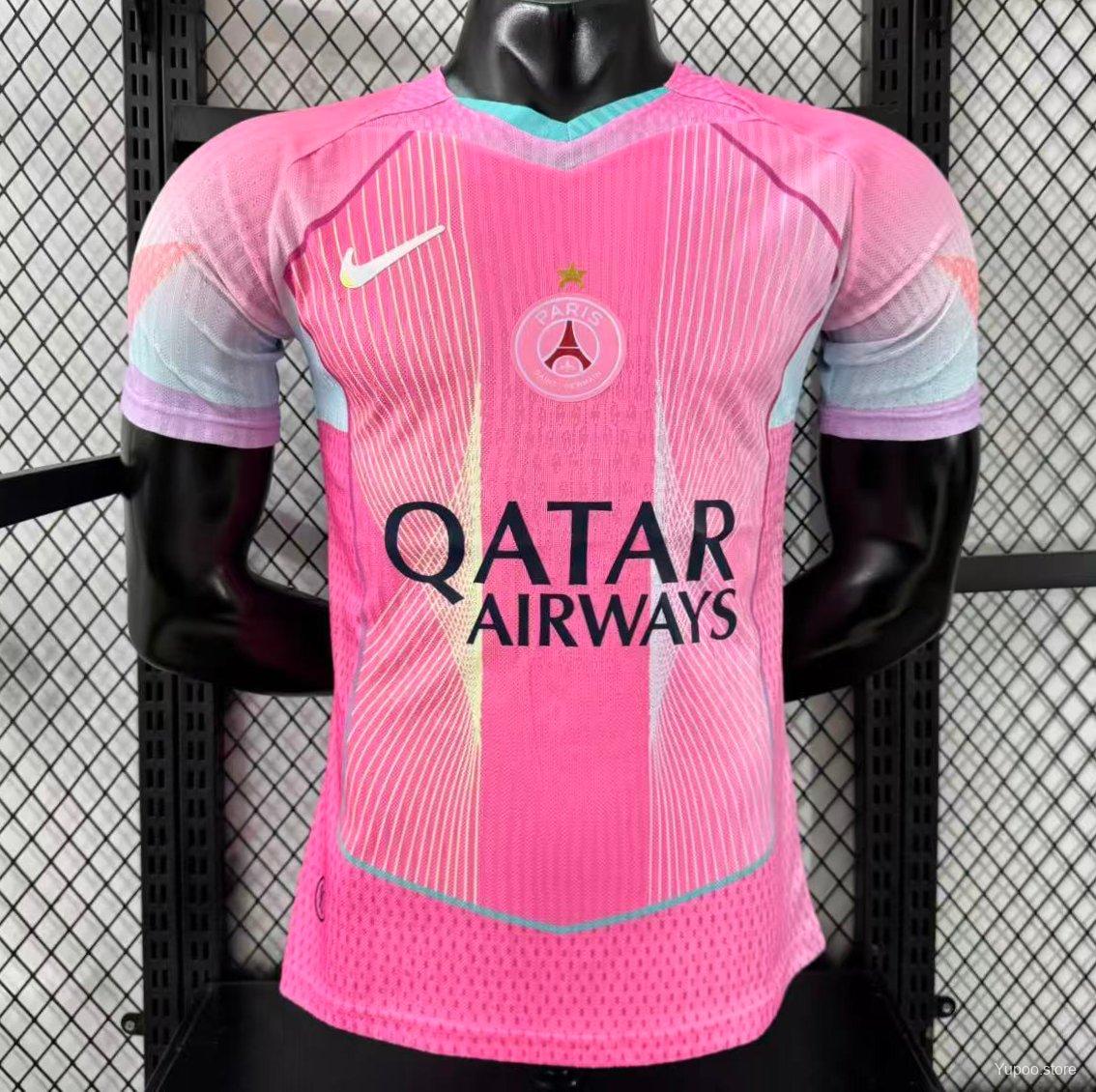 Player Version 25-26 PSG Pink Jersey