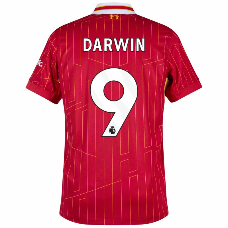 Liverpool Home Darwin 9 Shirt 2024-2025 (Premier League)  Size  S-4XL