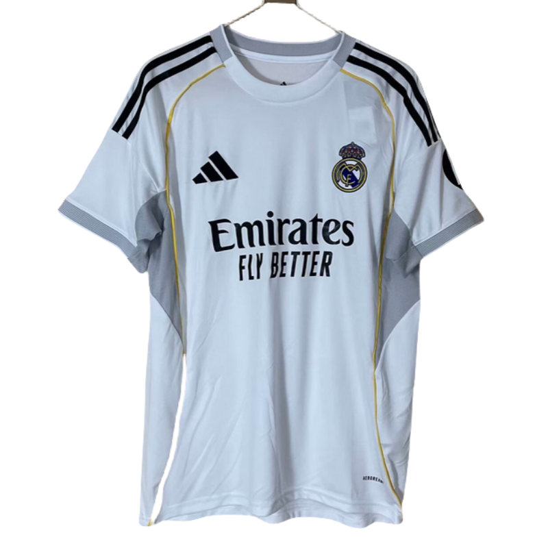 Real Madrid Home Shirt Soccer Jersey 25-26
