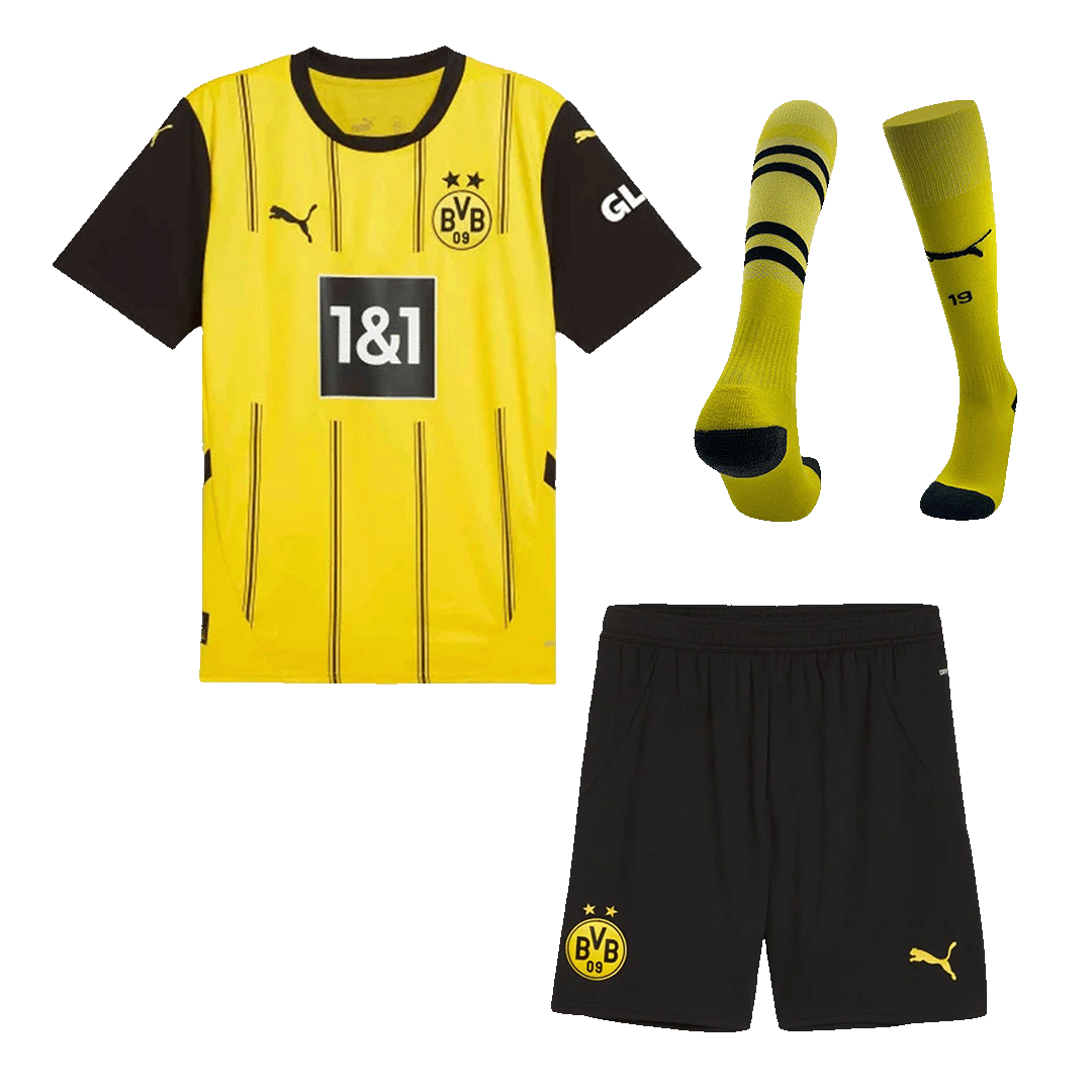 Borussia Dortmund Home Custom Full Soccer Kit 2024-25