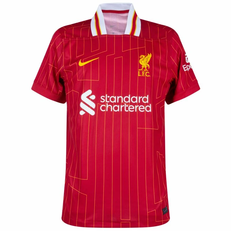 Liverpool  Home Mac Allister 10 Shirt 2024-2025 (Premier League) Player Edition Size：S-2XL