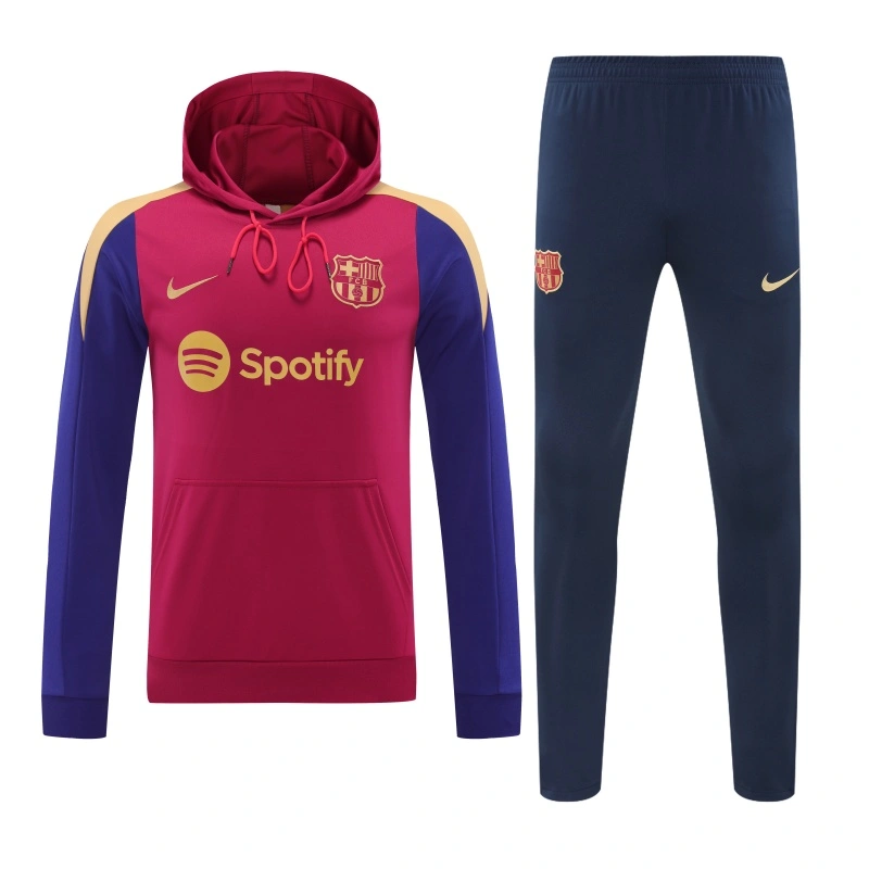 Nike Barcelona 24/25 Men's Hooded Long Sleeve Training Kits
