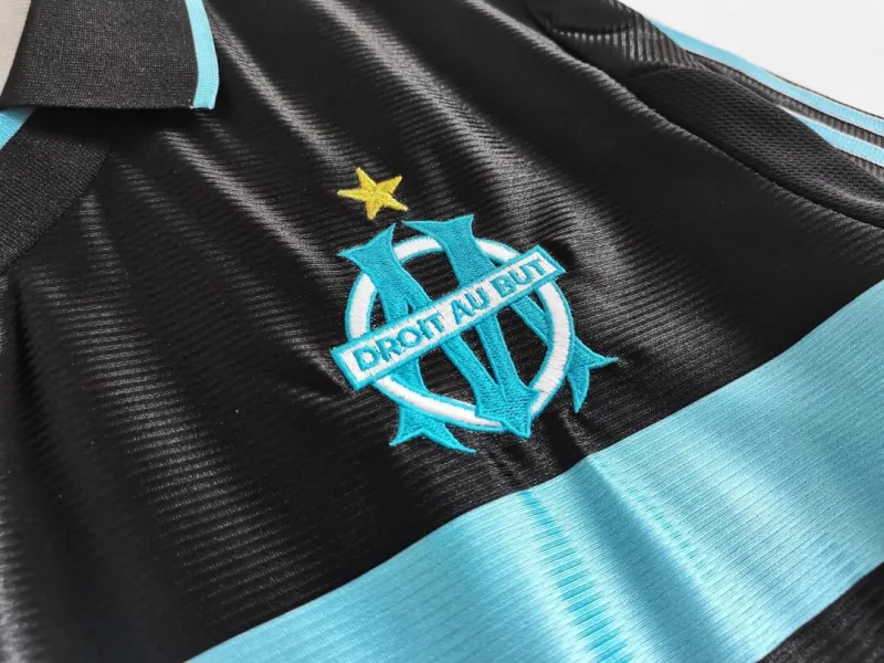 99-00 Marseille Retro Jersey Away