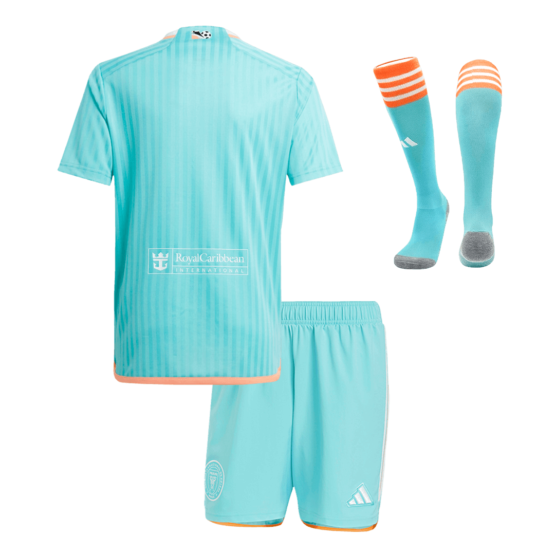 Kids Inter Miami CF Custom Third Away Full Soccer Kits 2024