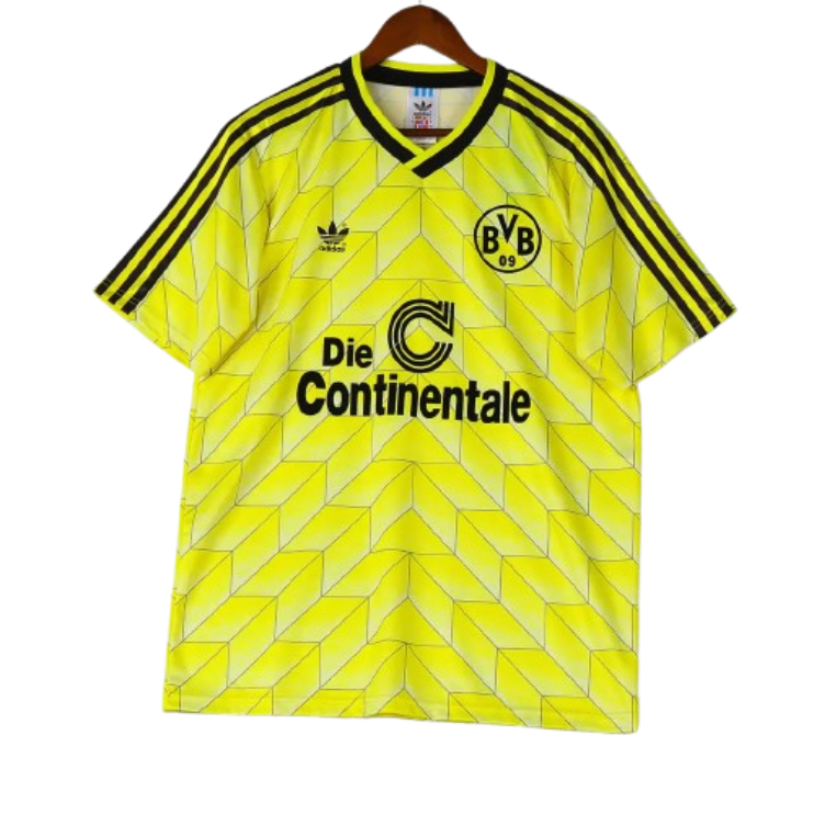 88-89 Borussia Dortmund Retro Jersey Home
