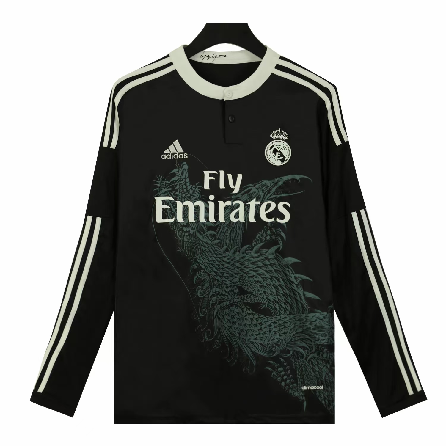 Real Madrid Retro Long Sleeve Jersey Third Away 2014-15