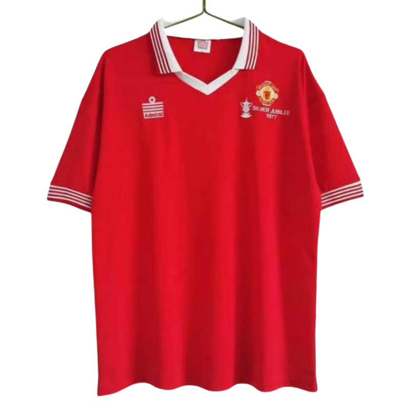 Manchester United Retro Jersey Home Shirt 1977