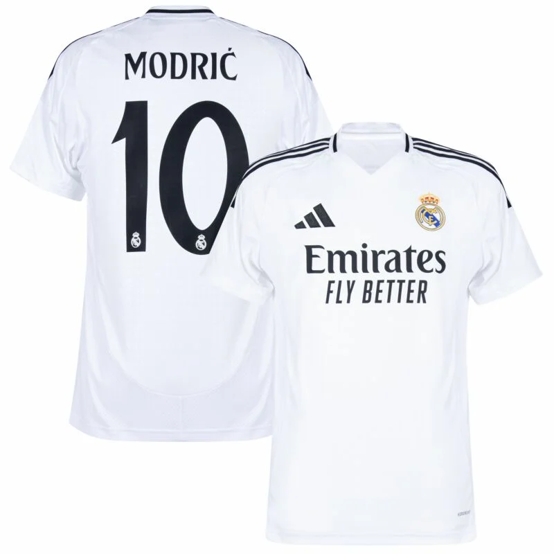 Real Madrid Home Modrić 10 Shirt 2024-2025 Size：S-4XL