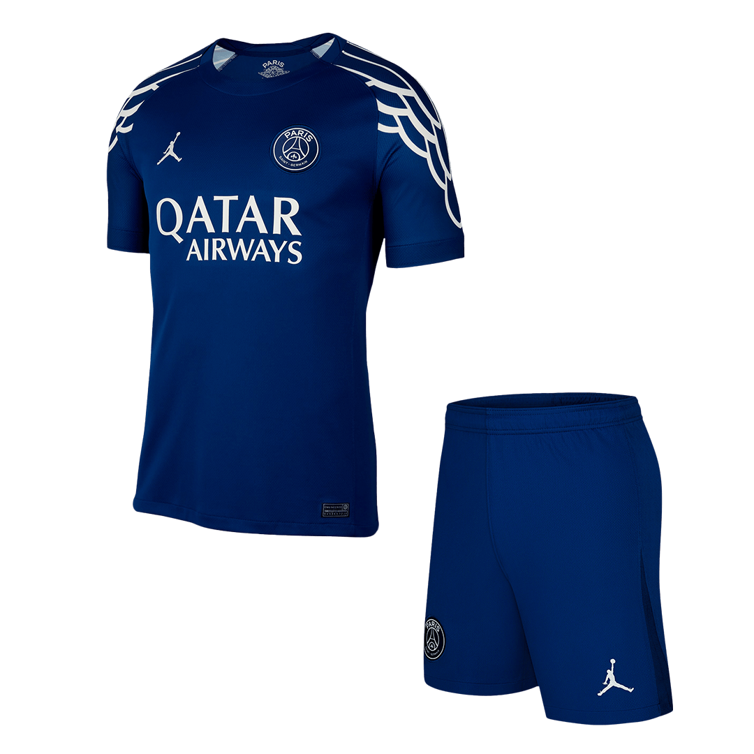 Jordan PSG Fourth Away Soccer Uniform Kits 2024-25