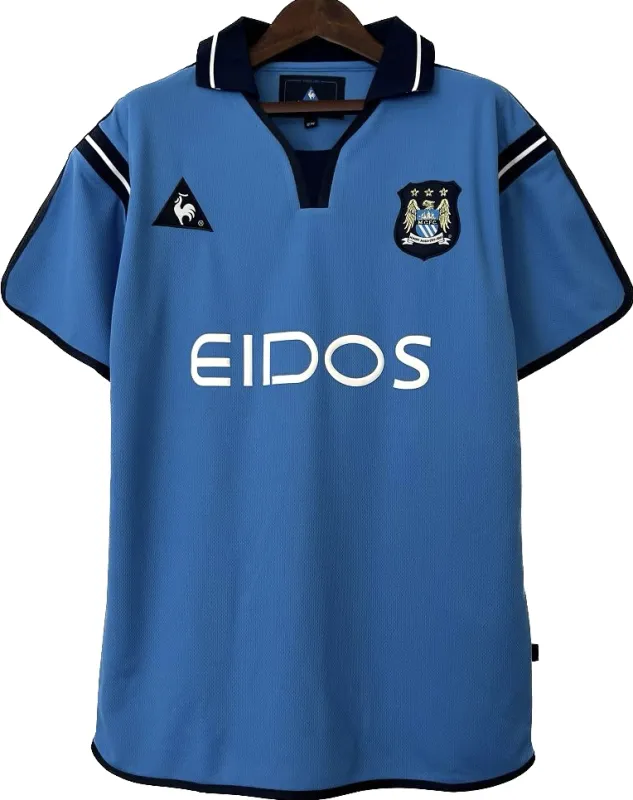 Manchester City 2001/02 Retro Home Jersey