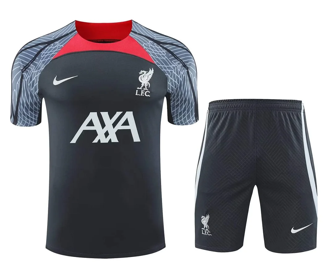Liverpool Training Wear Black Suit Shirt 2024/2025