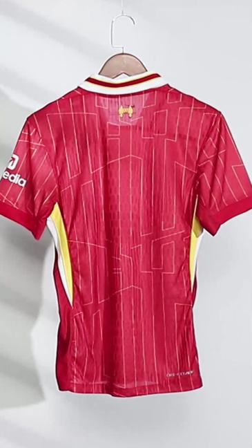24-25 Liverpool Home Player Version Soccer Jersey