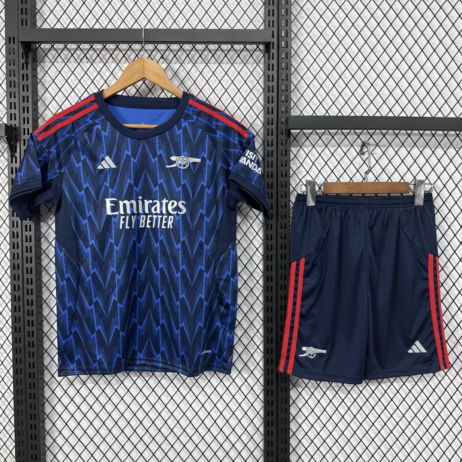 25-26 Kids Arsenal Away Blue Jersey