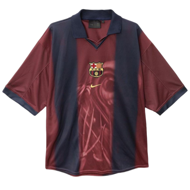 Barcelona X Travis Scott Home Shirt Soccer Jersey 25-26 Non-Customize