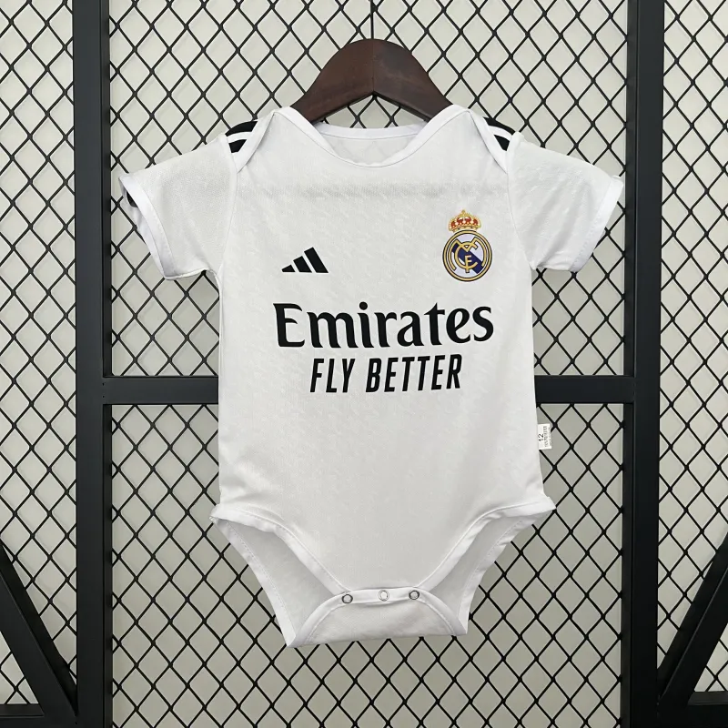 24-25 Real Madrid Home Baby Shirt