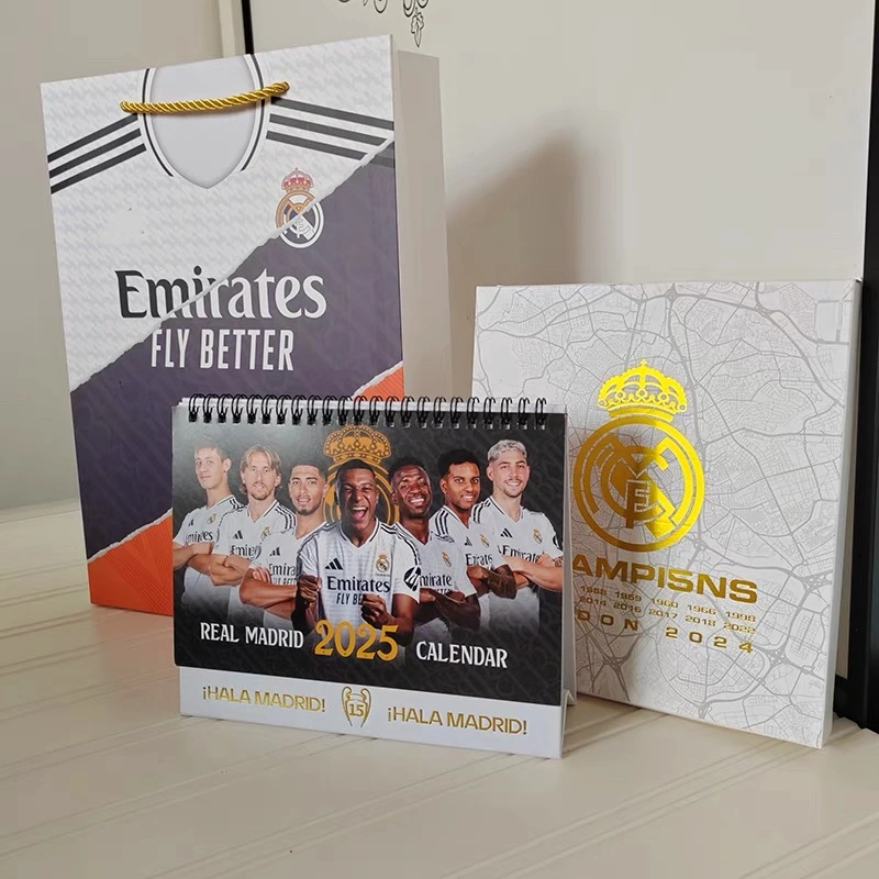 Real Madrid 2025 calendar Football toy kit gift