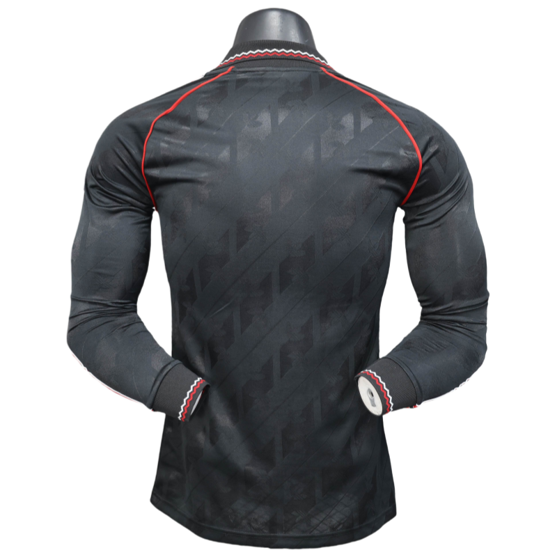 Manchester United POLO Shirt Player Edition Football Jersey Long Sleeve 25-26