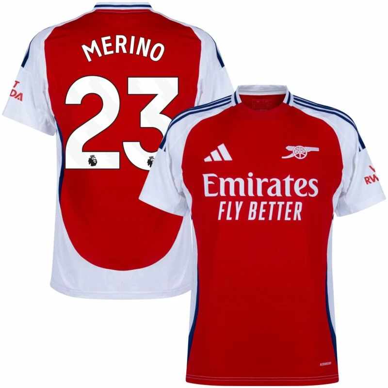Arsenal Home Merino 23 Shirt 2024-2025 Size：S-4XL