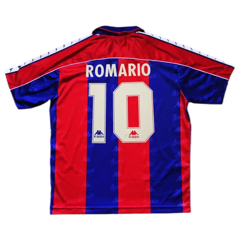 Barcelona Romario #10 Retro Jersey Home 1992-95
