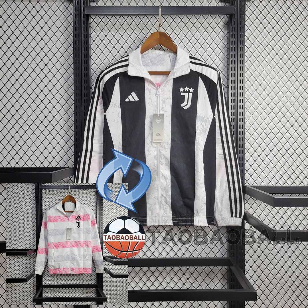 2023/2024 Juventus Reversible Windbreaker Football Shirt