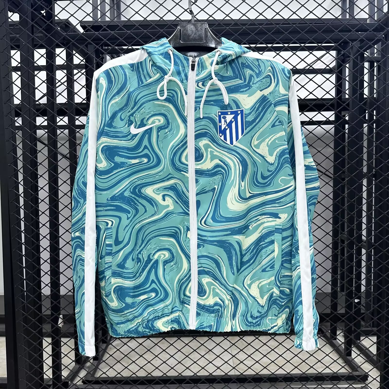 2025/2026 Atletico Madrid Reversible Windbreaker Football Shirt