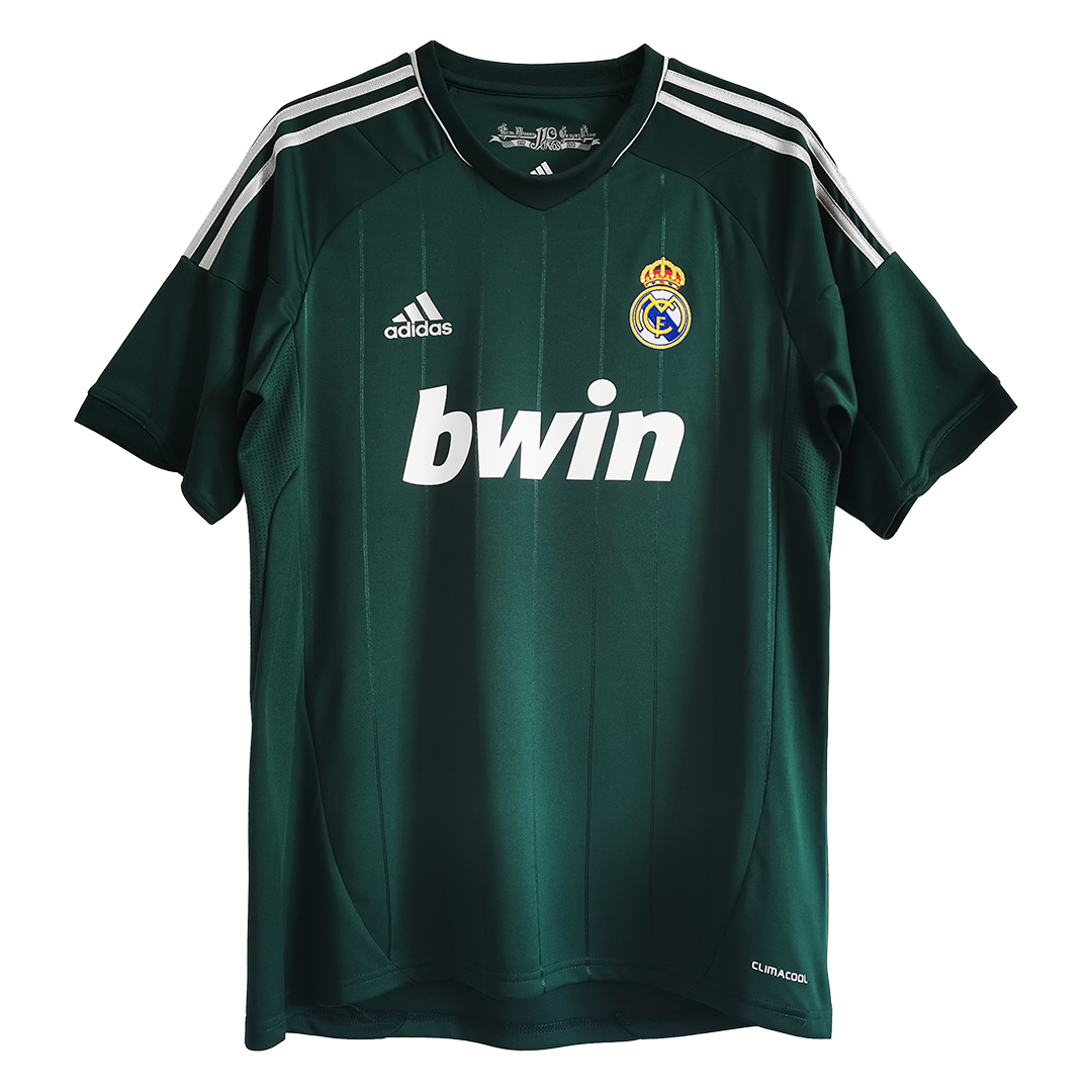 Real Madrid Retro Jersey Third Away Soccer Shirt 2012-13
