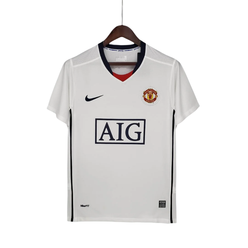 Retro Manchester United League Edition away Football Shirt 2008/2009