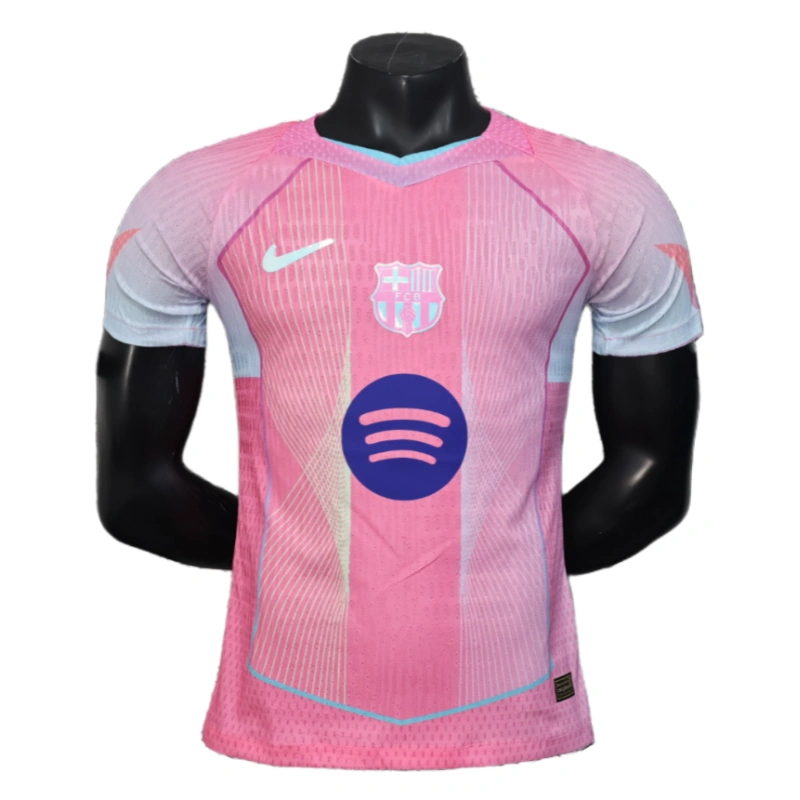 Nike Barcelona Pink Special Edition Football Shirt Player Edition 2025-26