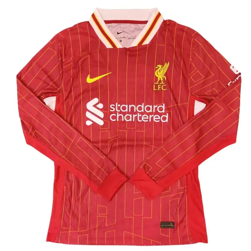 Liverpool Home Long Sleeve Jersey 2024-25