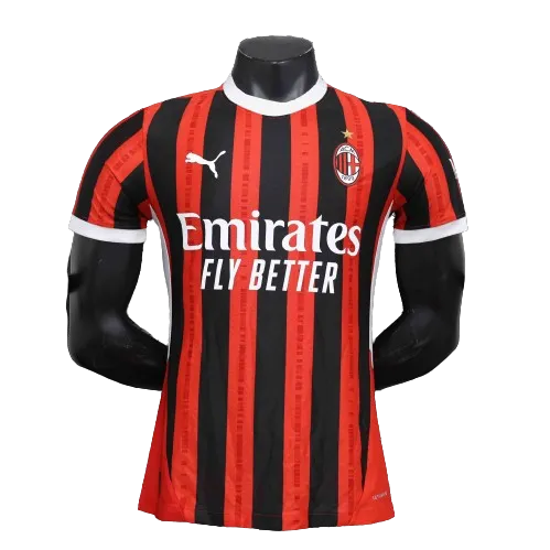 AC Milan 2024/25 Home Jersey Player Version