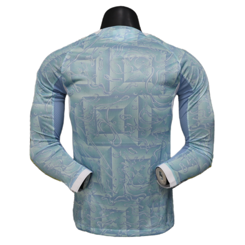 Juventus Away Jersey Football Shirt Long Sleeve Player Version 25-26