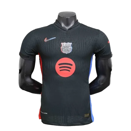 24-25 Barcelona Away Jersey Player Version Spotify Logo Without Text