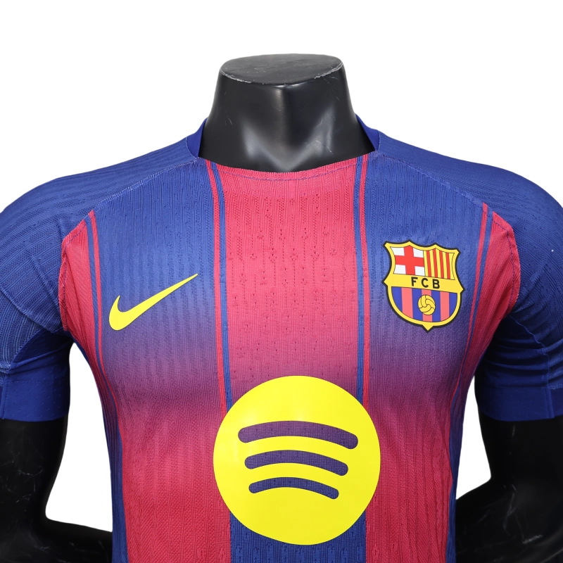 Barcelona Home Shirt Player Version Soccer Jersey 25-26