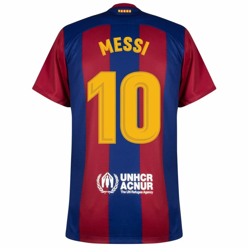 Barcelona Home Messi 10 Shirt 2023-2024 (Legend Printing)  S-XXL