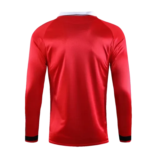 Manchester United UCL Final Retro Jersey Home Shirt Long Sleeve 1999-00