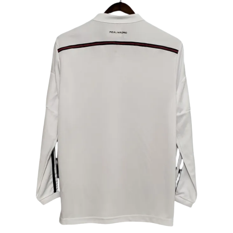 Real Madrid Retro Long Sleeve Jersey Home Shirt 2014-15