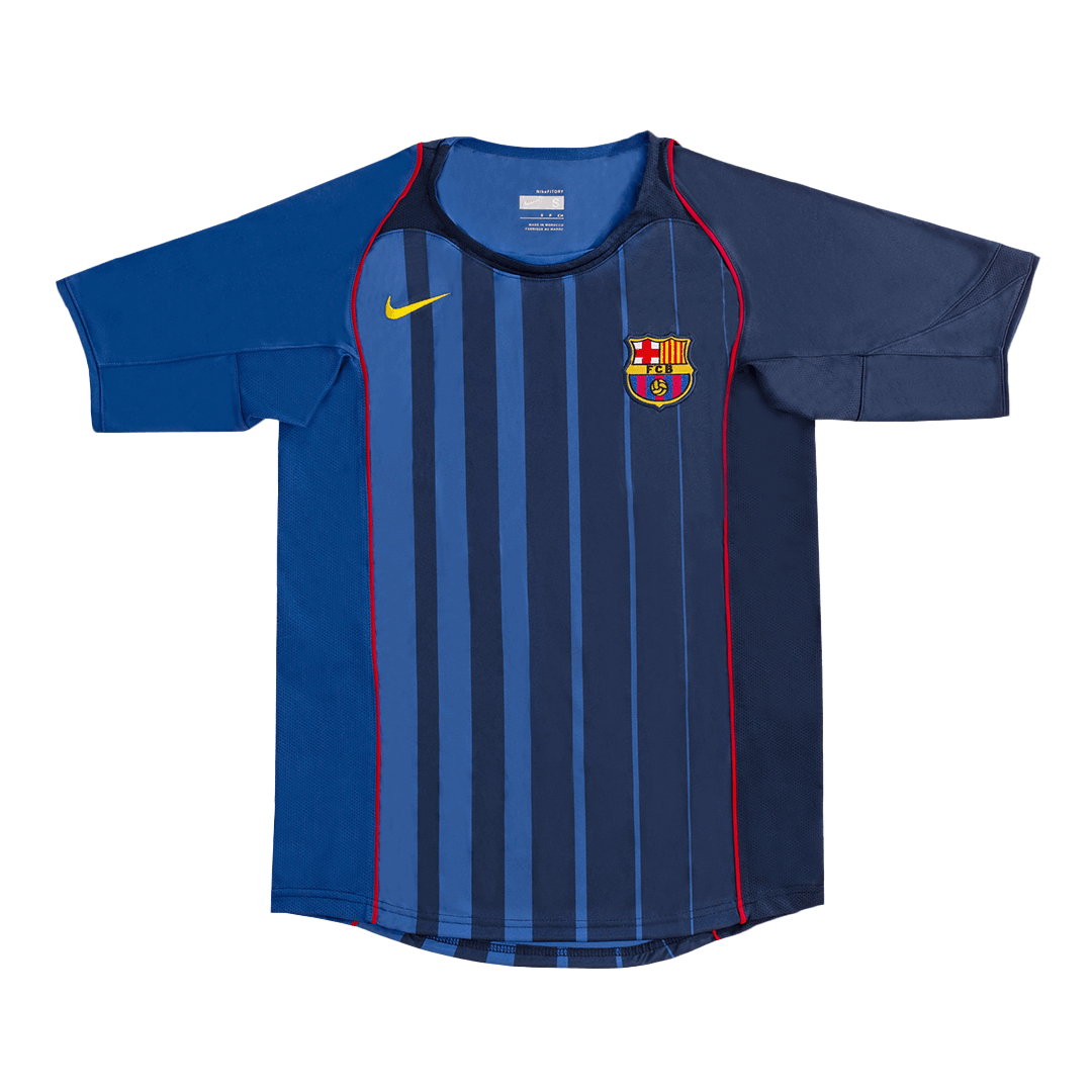 Barcelona Retro Jersey Away Soccer Shirt 2004-05