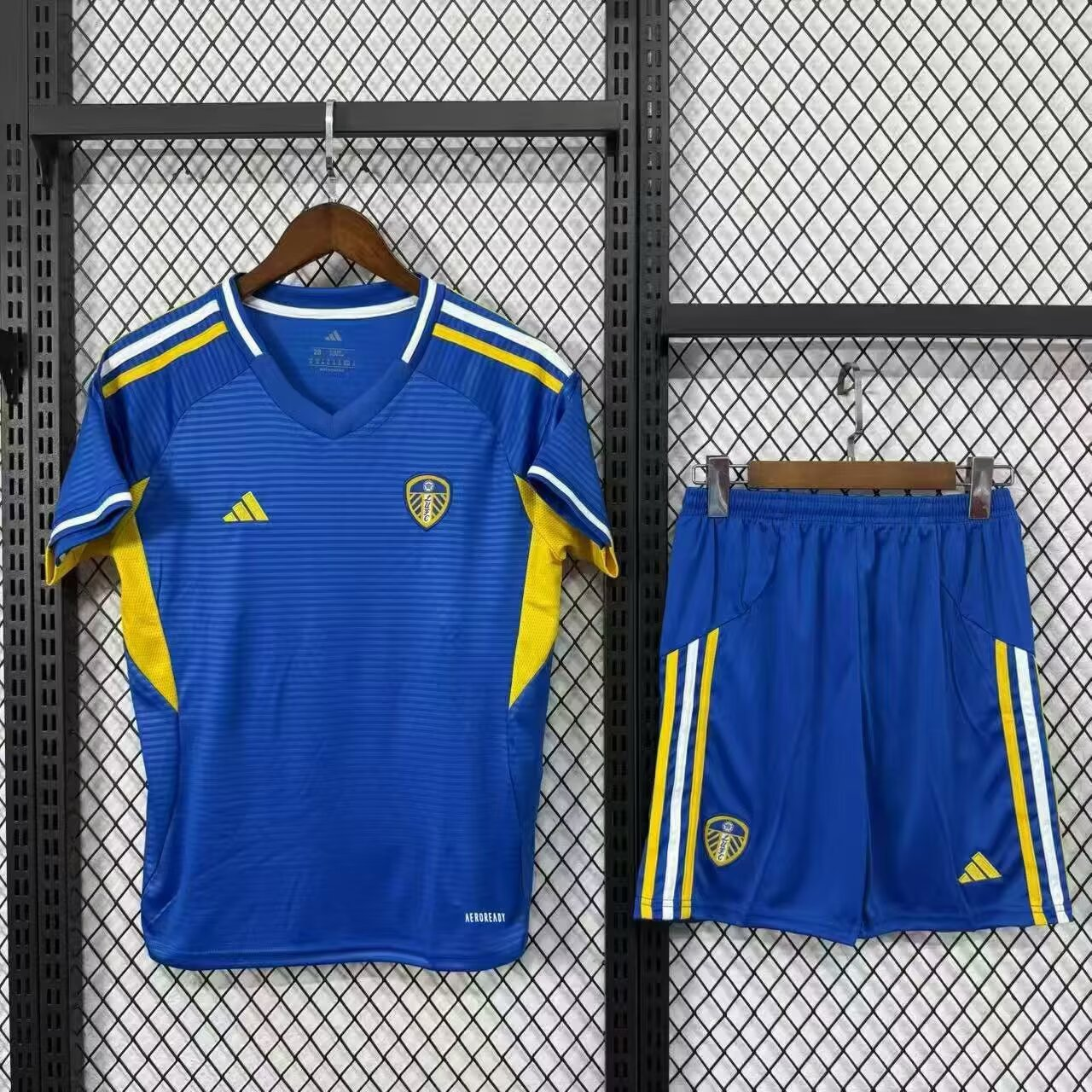 25-26 Kids Leeds United Away Blue Jersey