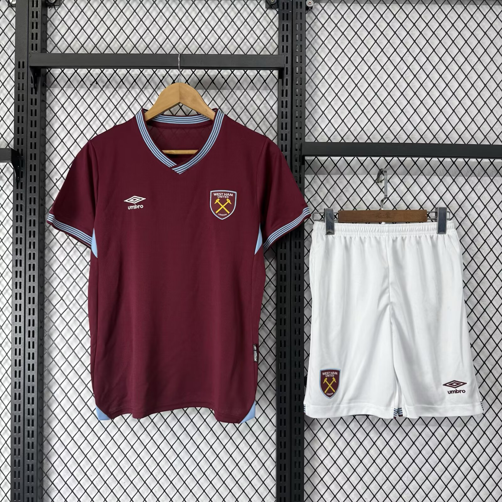 25-26 Kids West Ham United Home Jersey